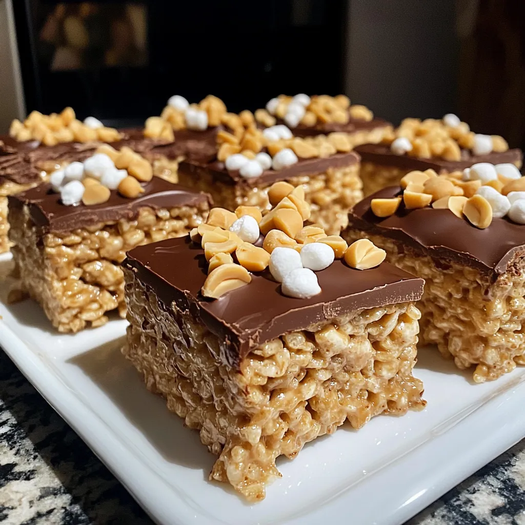 Choco PB Crispy Bars