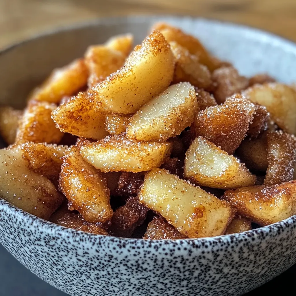 Southern Fried Apples Dish