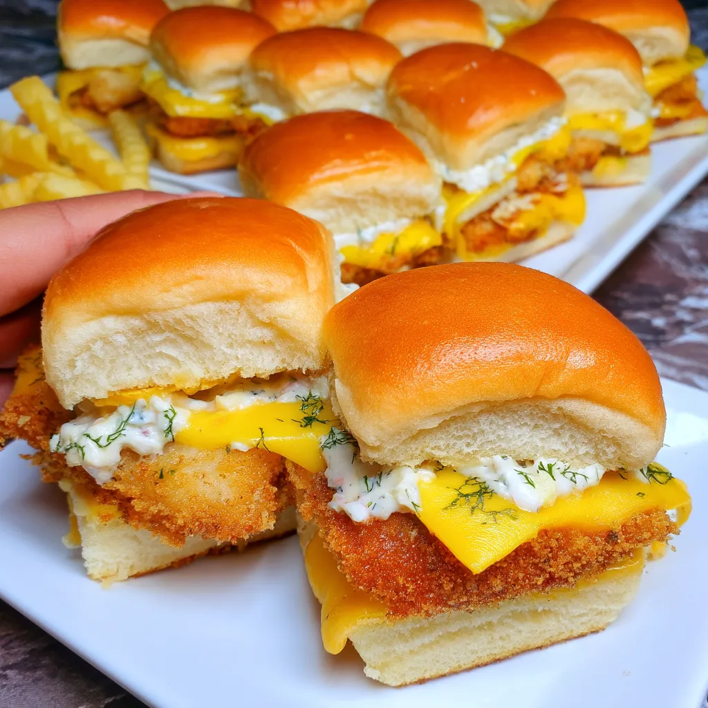 Crispy Fish Slider Treats