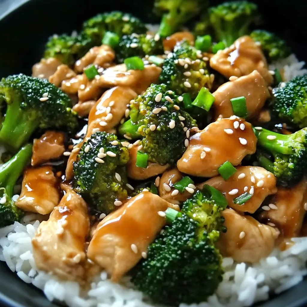 Chinese Chicken and Broccoli Stir Fry