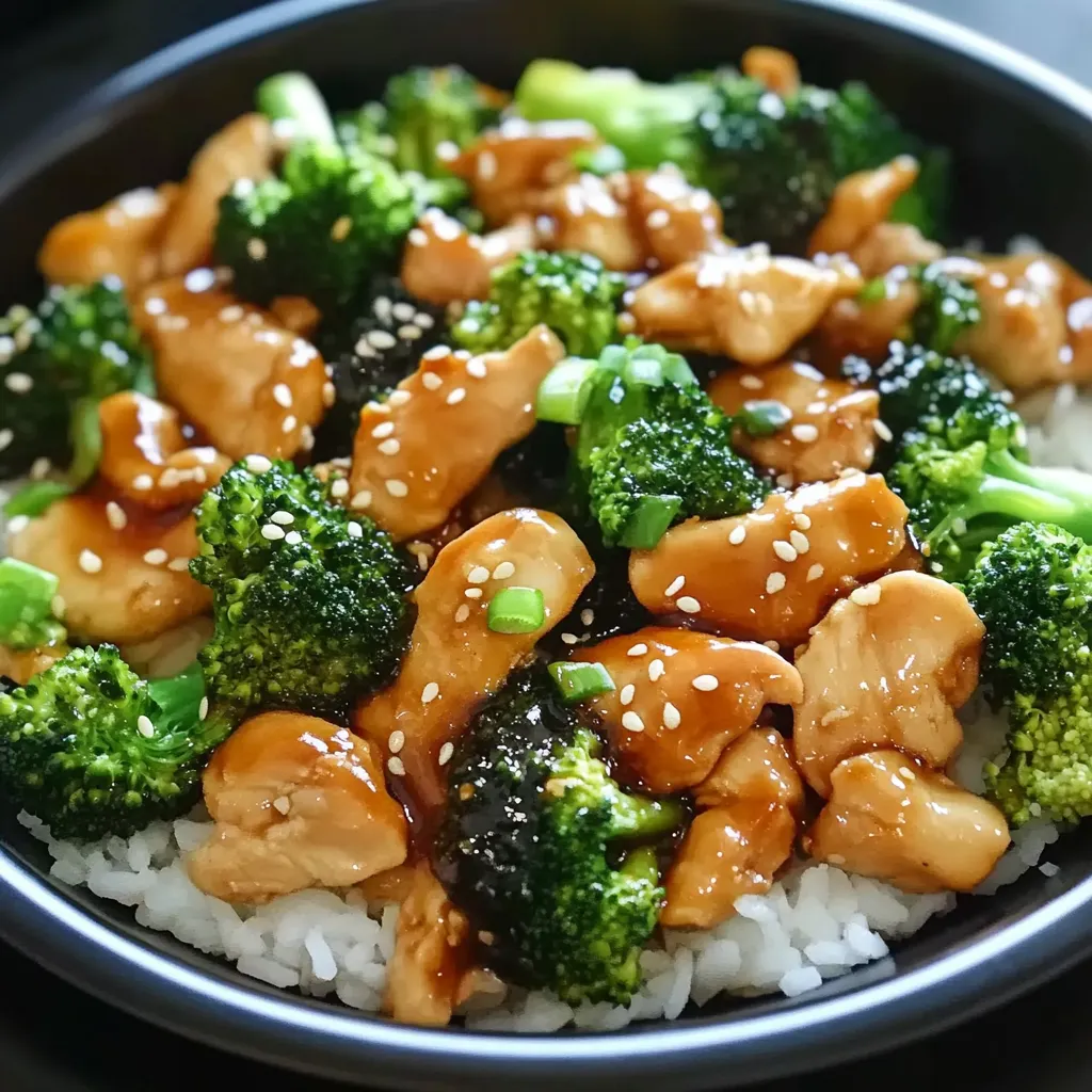 Simple Chinese Chicken and Broccoli Stir Fry