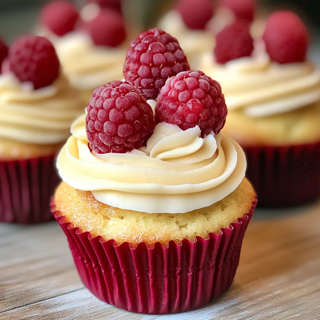 Raspberry Cupcakes