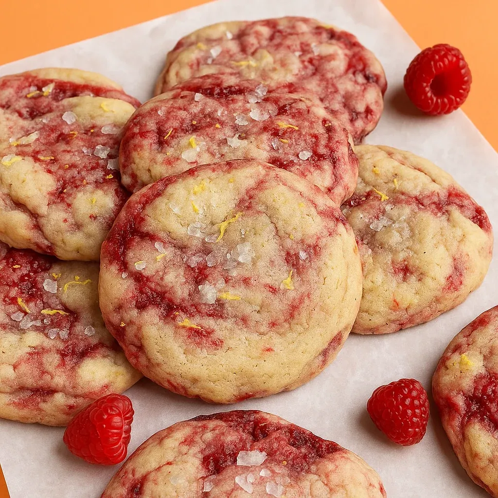 Raspberry Lemon Cookies
