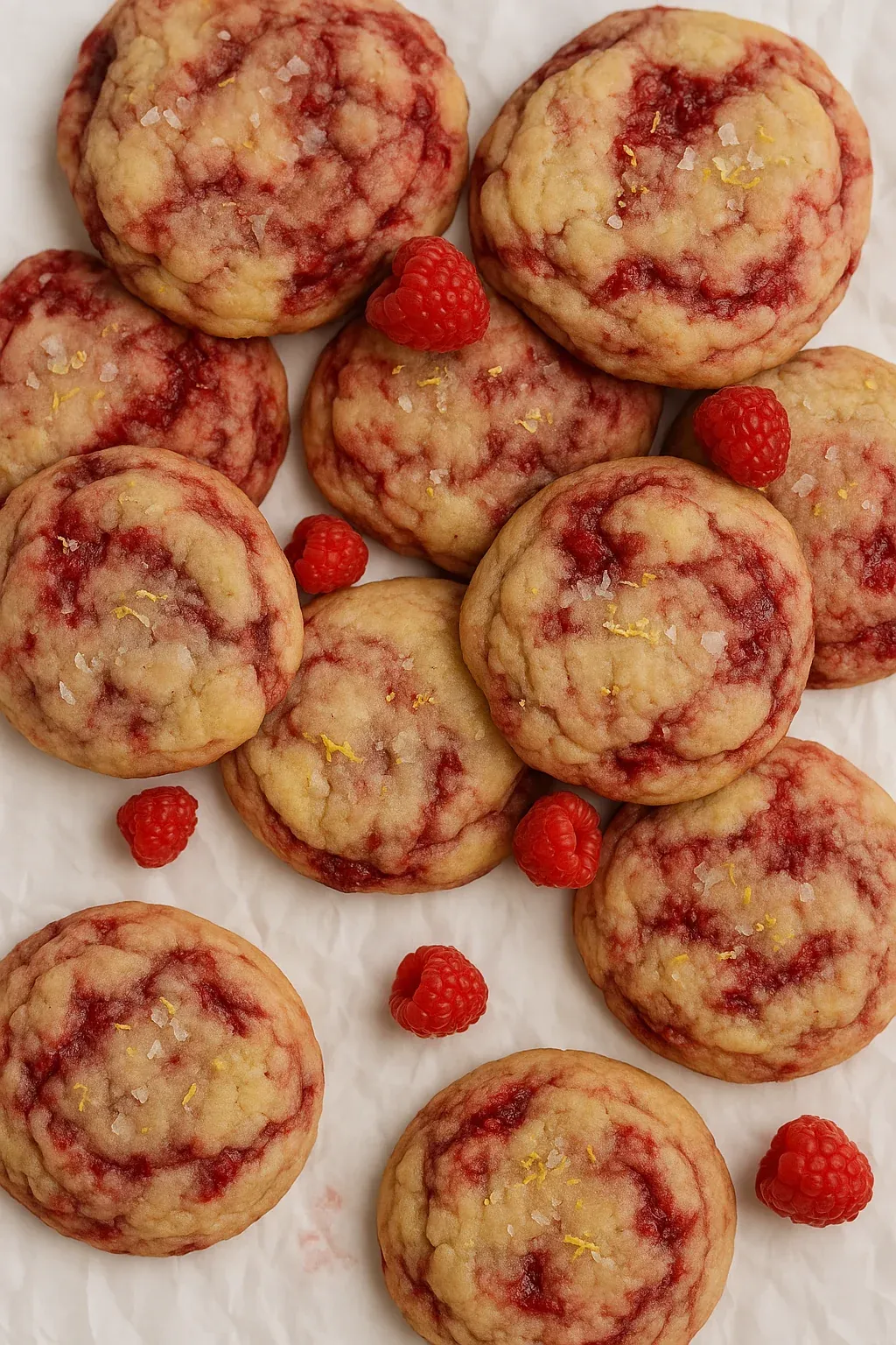 Lemon Raspberry Cookies
