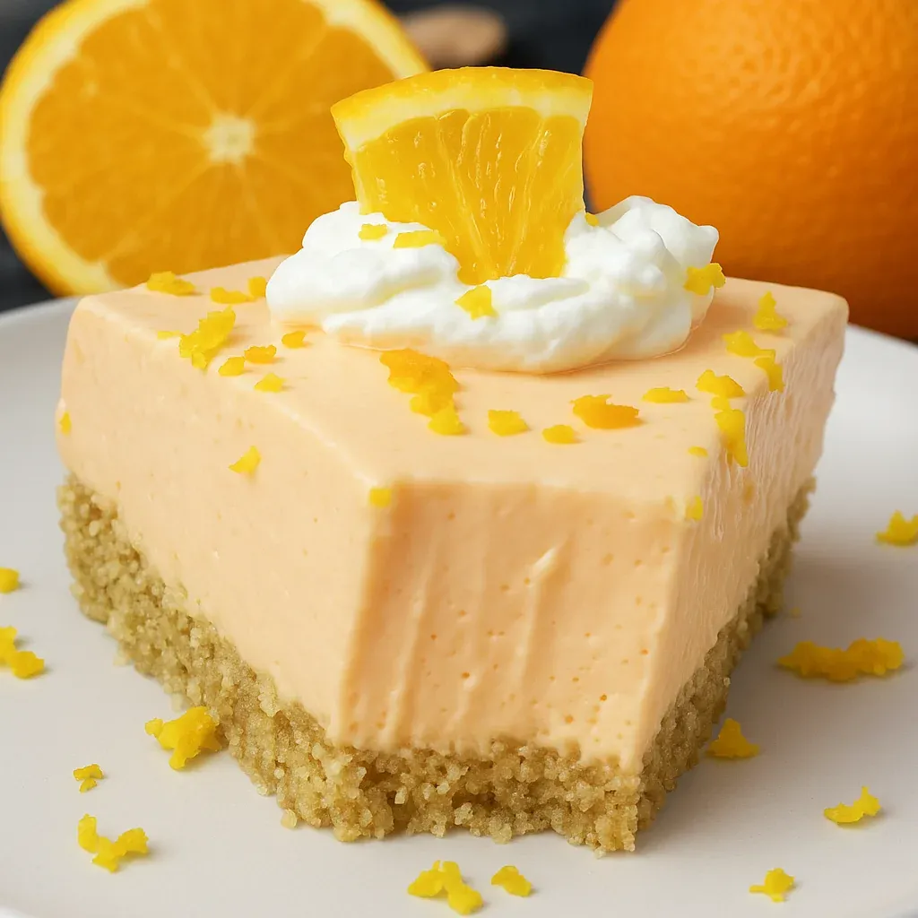 Dreamy Orange Pie