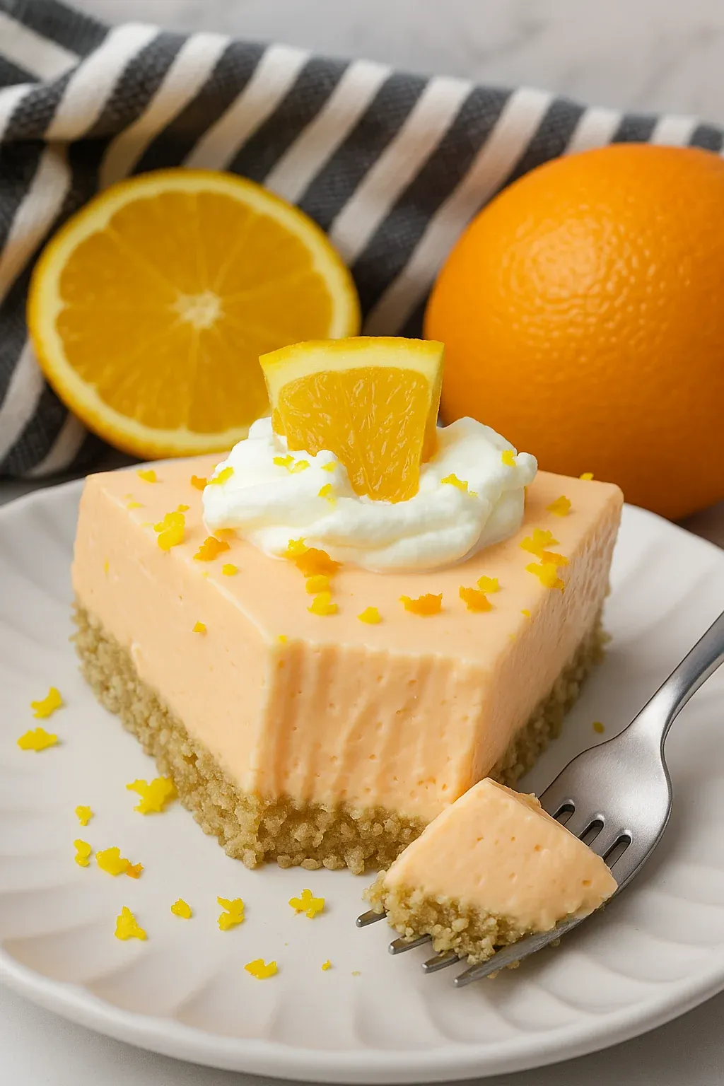 Orange Creamsicle Pie