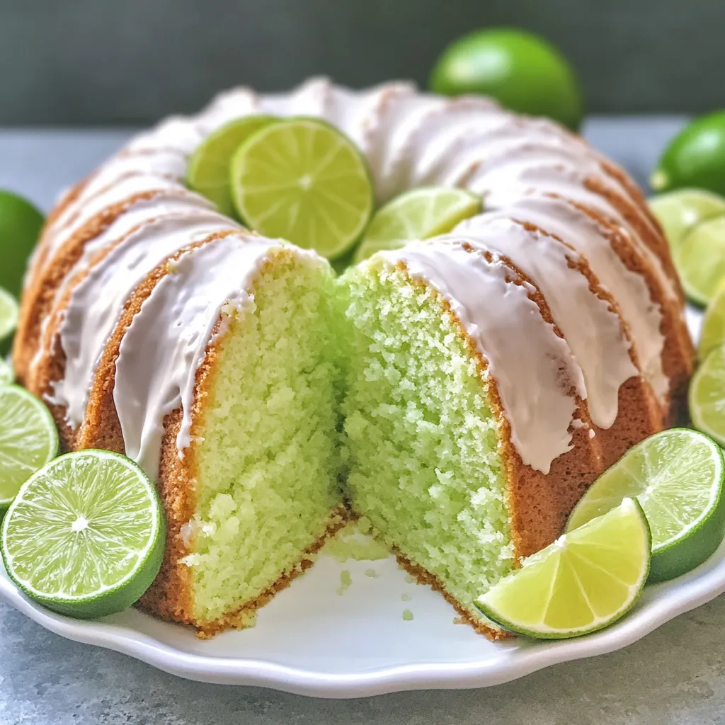 Tangy Key Lime Cake