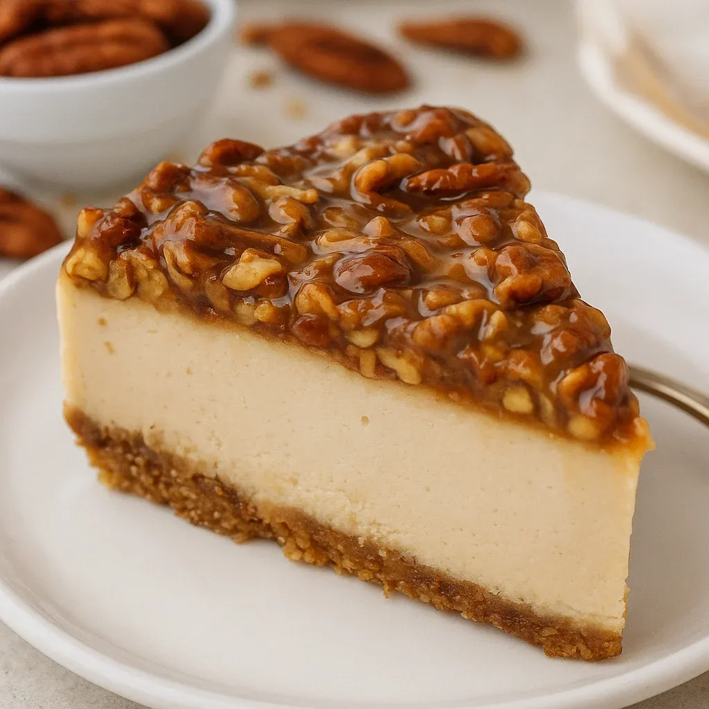 Caramel Pecan Vegan Cake