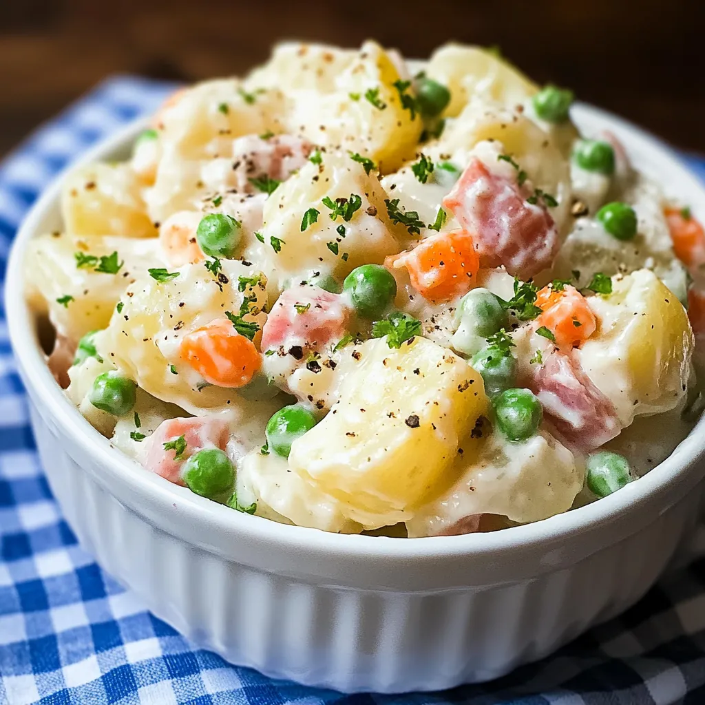 Cheesy Bacon Potato Salad