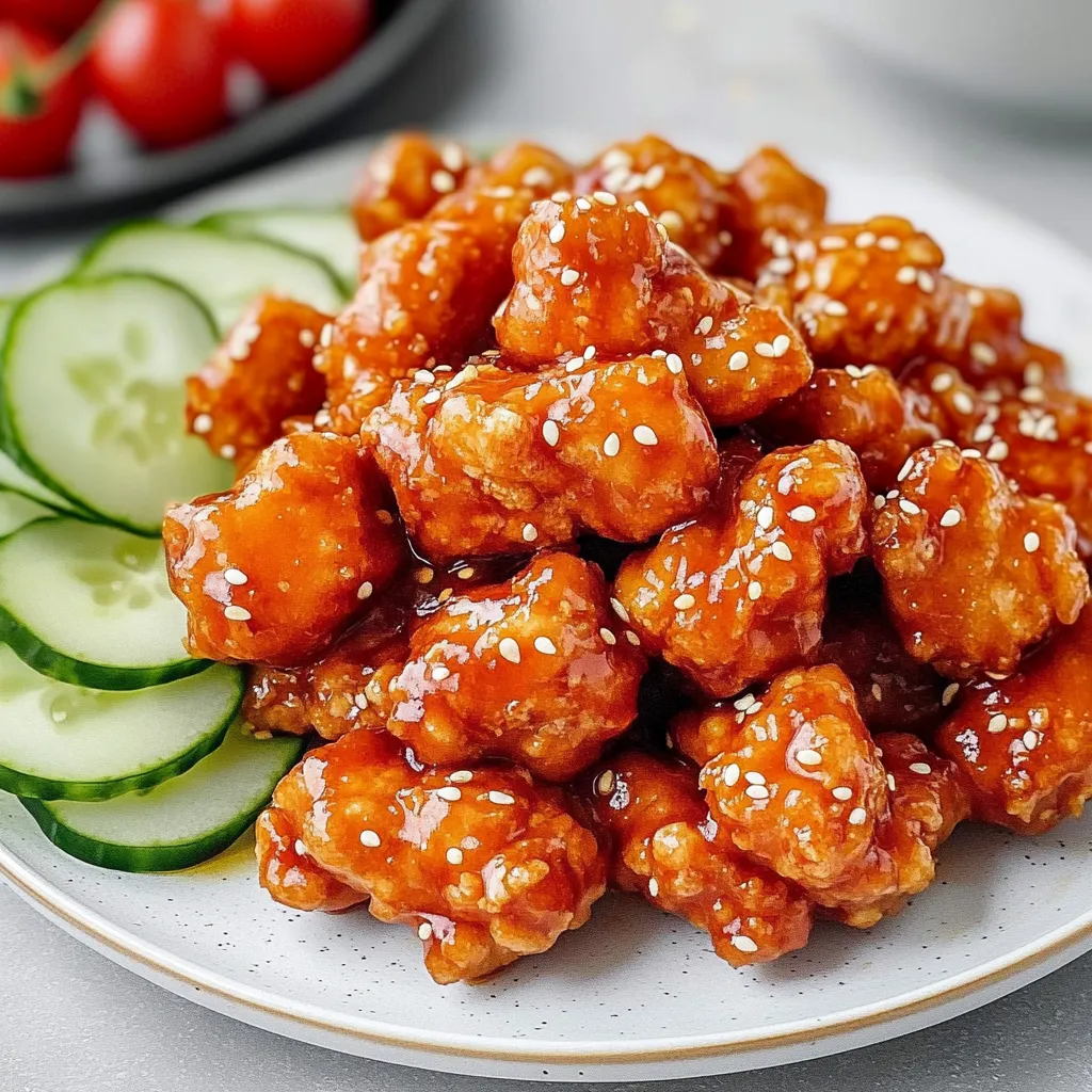 Crunchy Chinese Honey Chicken