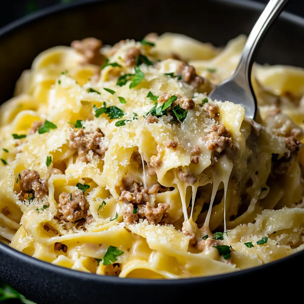 Velvety White Bolognese