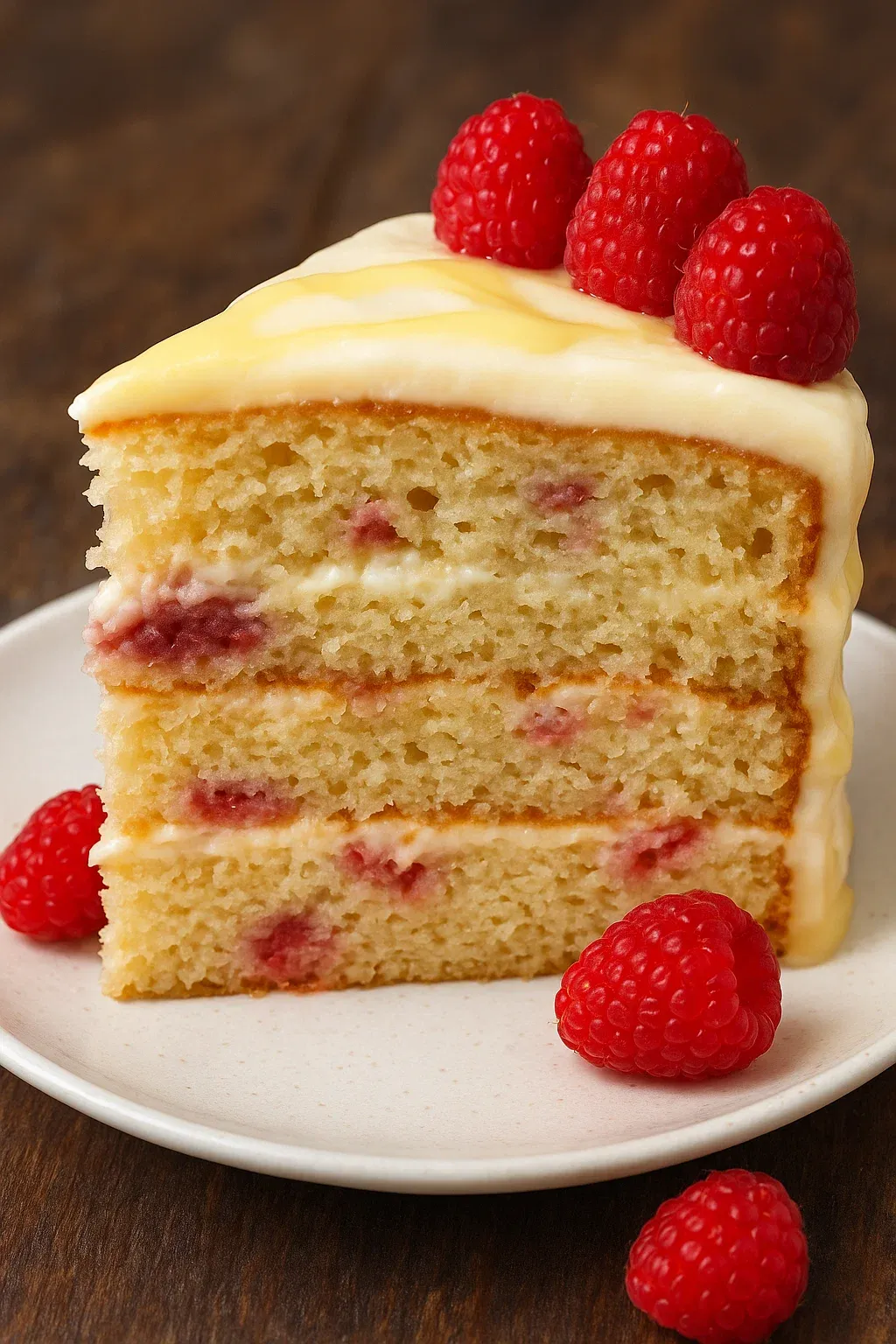 Raspberry Lemon Cake