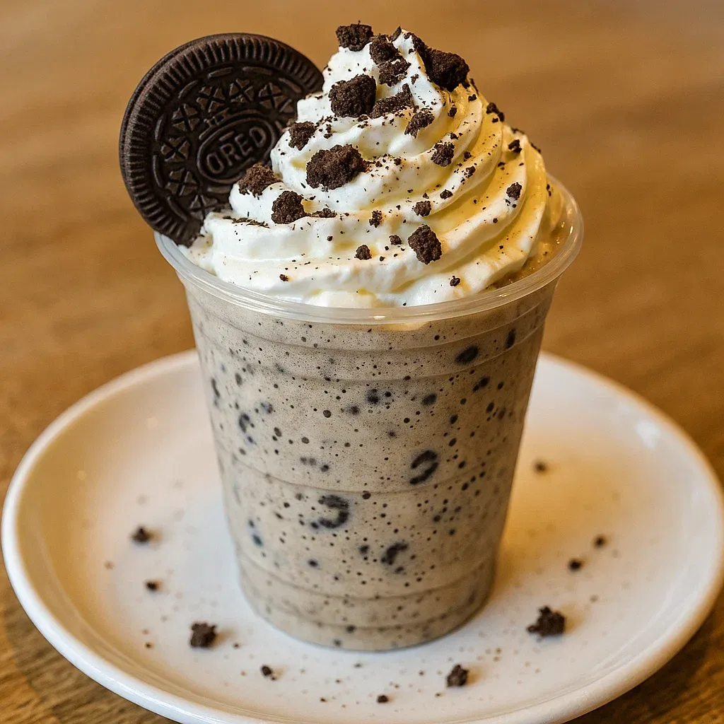 Iced Cookies & Cream Drink