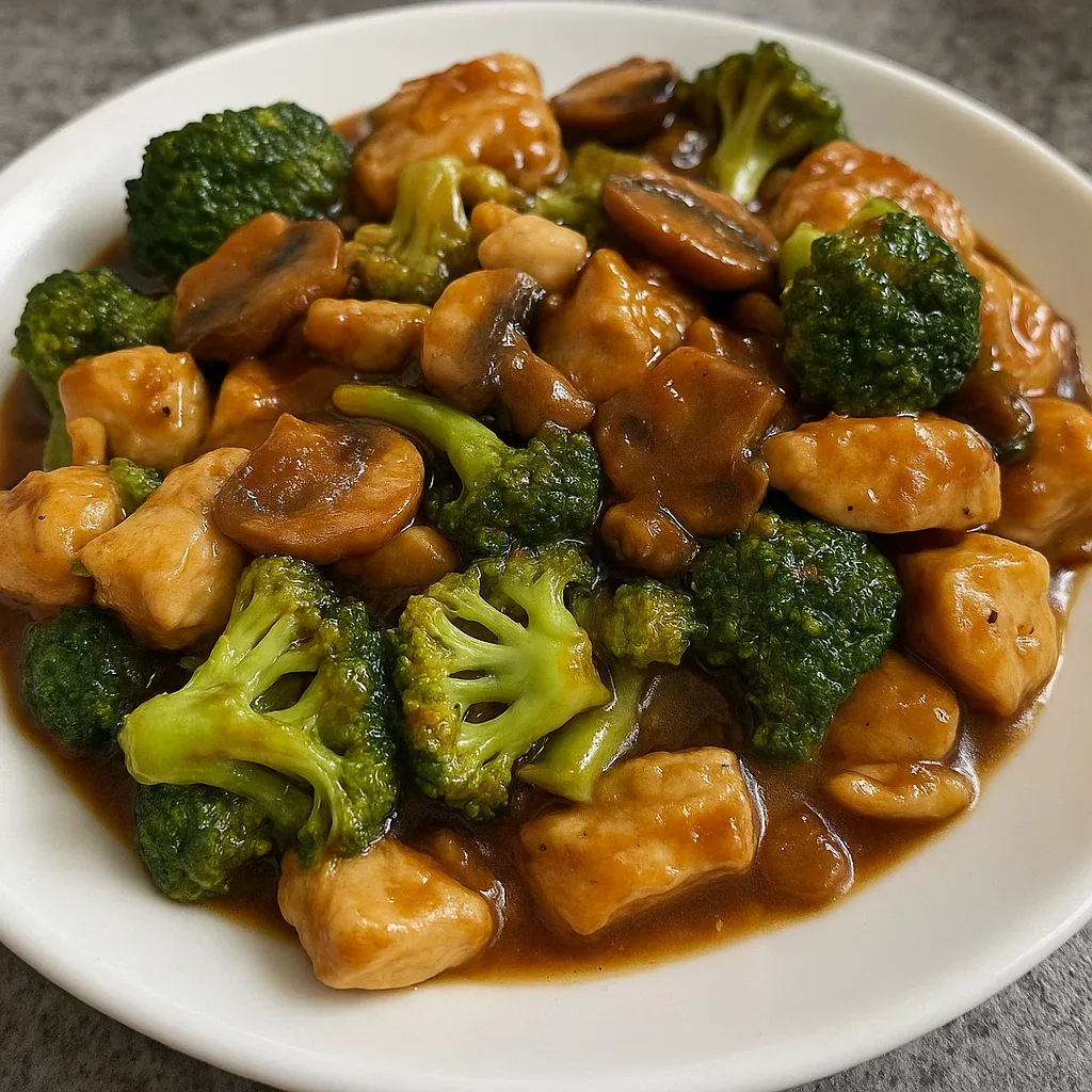 Veggie and Chicken Stir-Fry Dish
