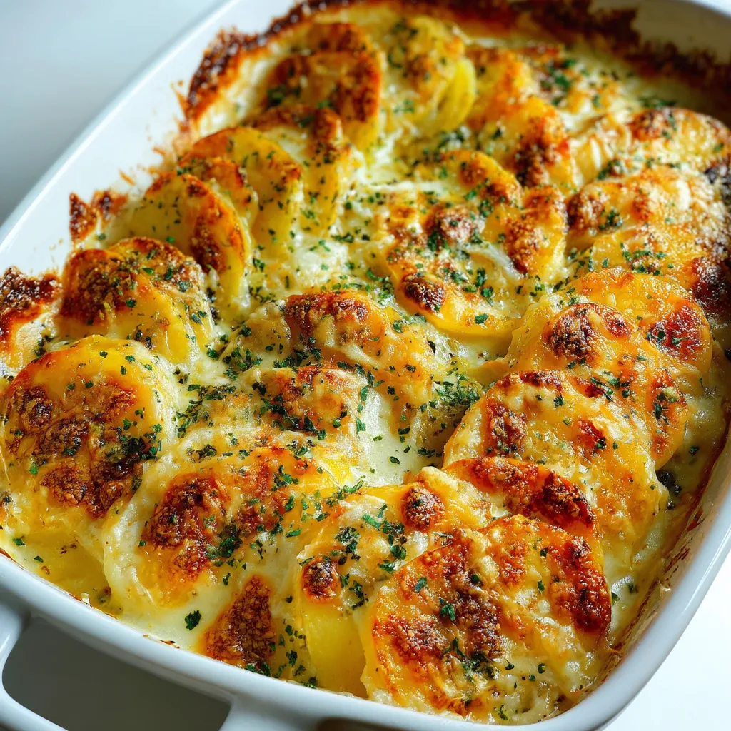 Cheesy Potato Layers