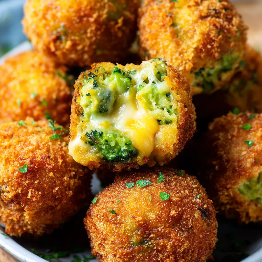 Cheesy Broccoli Snacks