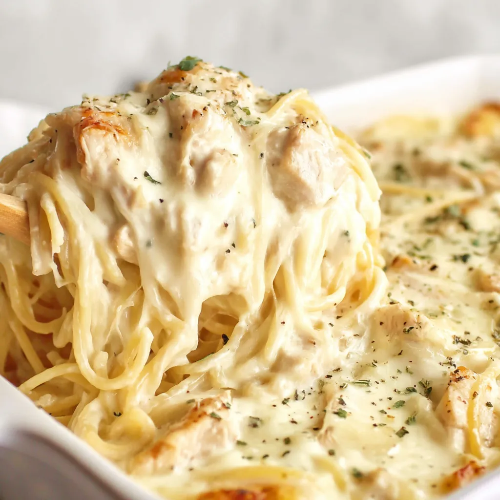 Cheesy Ranch Chicken Pasta Bake