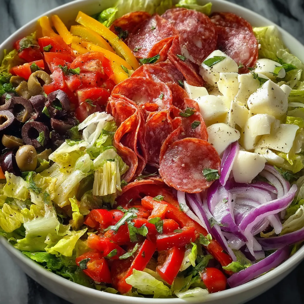 Zesty Italian Chopped Salad