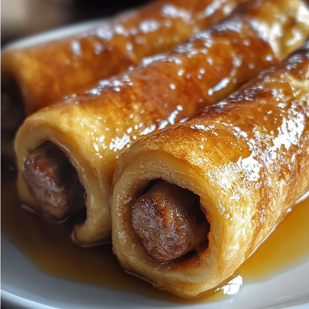 Tasty French Toast Roll-Ups