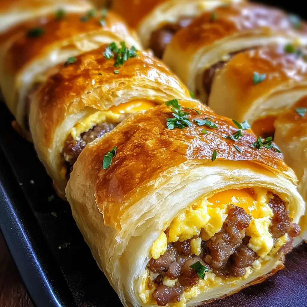 Tasty Sausage Egg Cheese Wraps