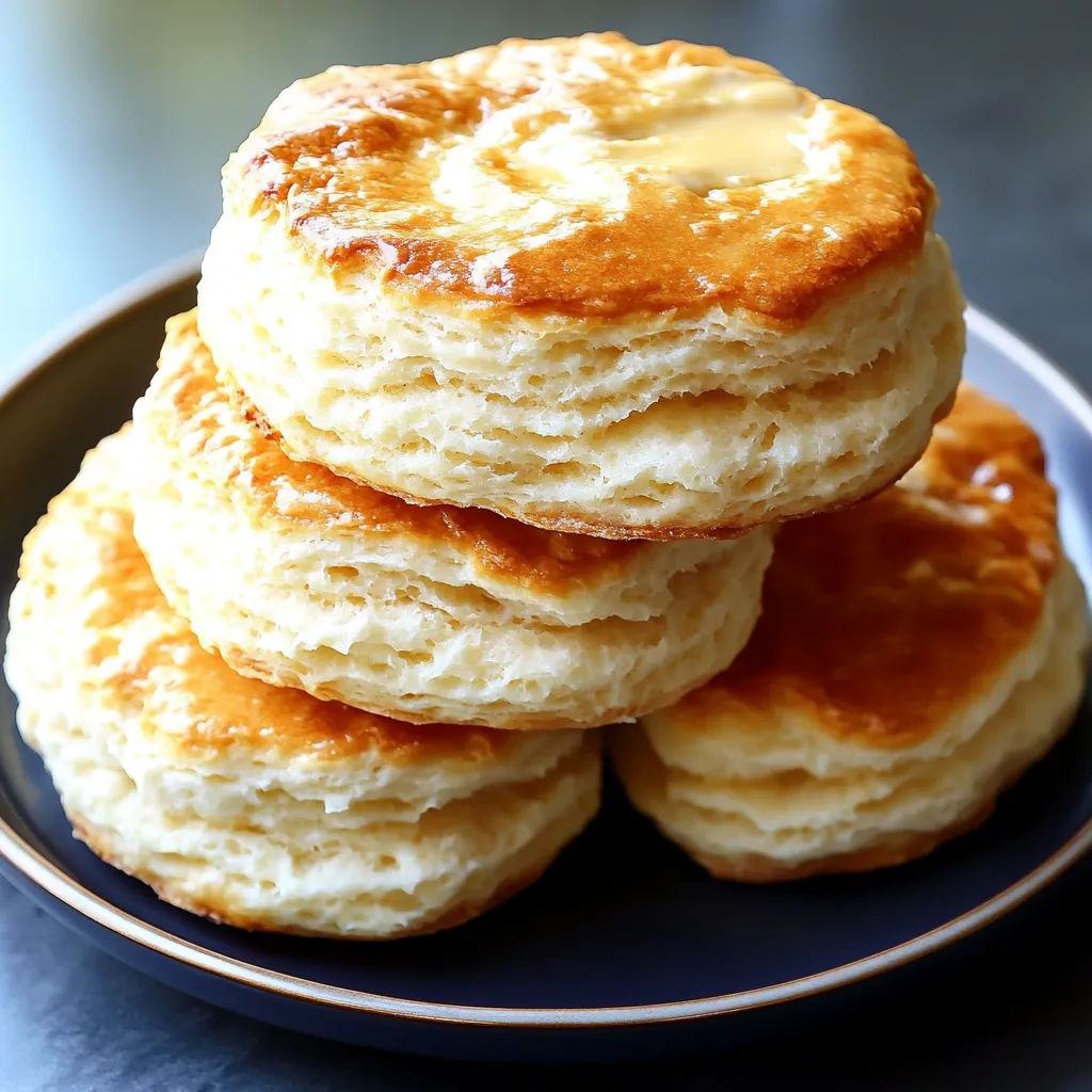 Fluffy and Golden Biscuits – 2 Ingredients