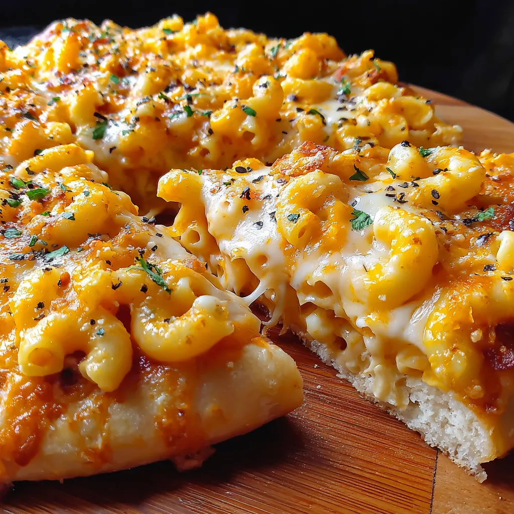 Cheesy Mac and Pizza Fusion
