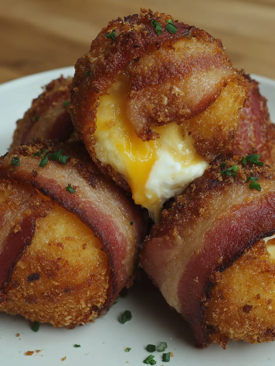 Mashed Potato Bacon Bombs