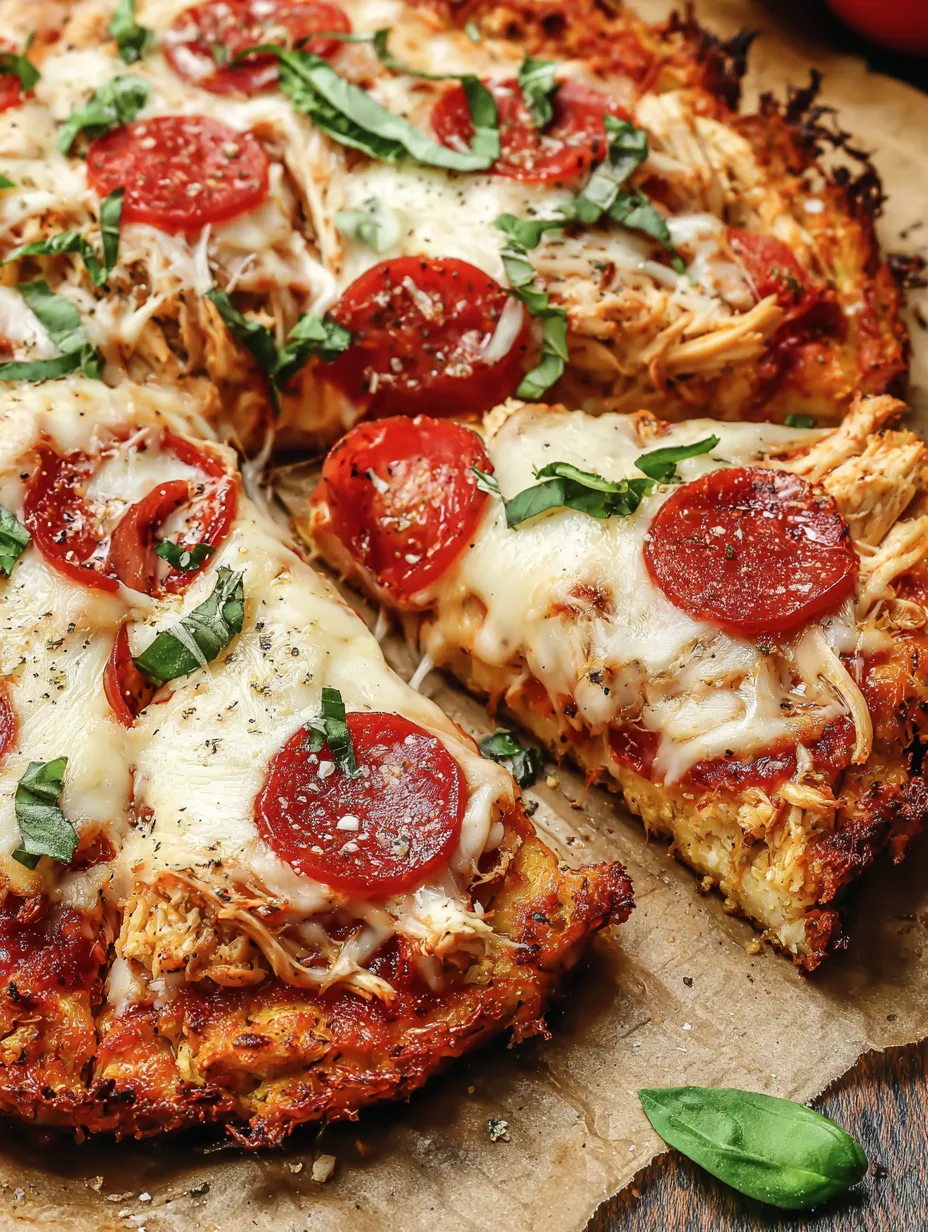 Chicken Crust Pizza