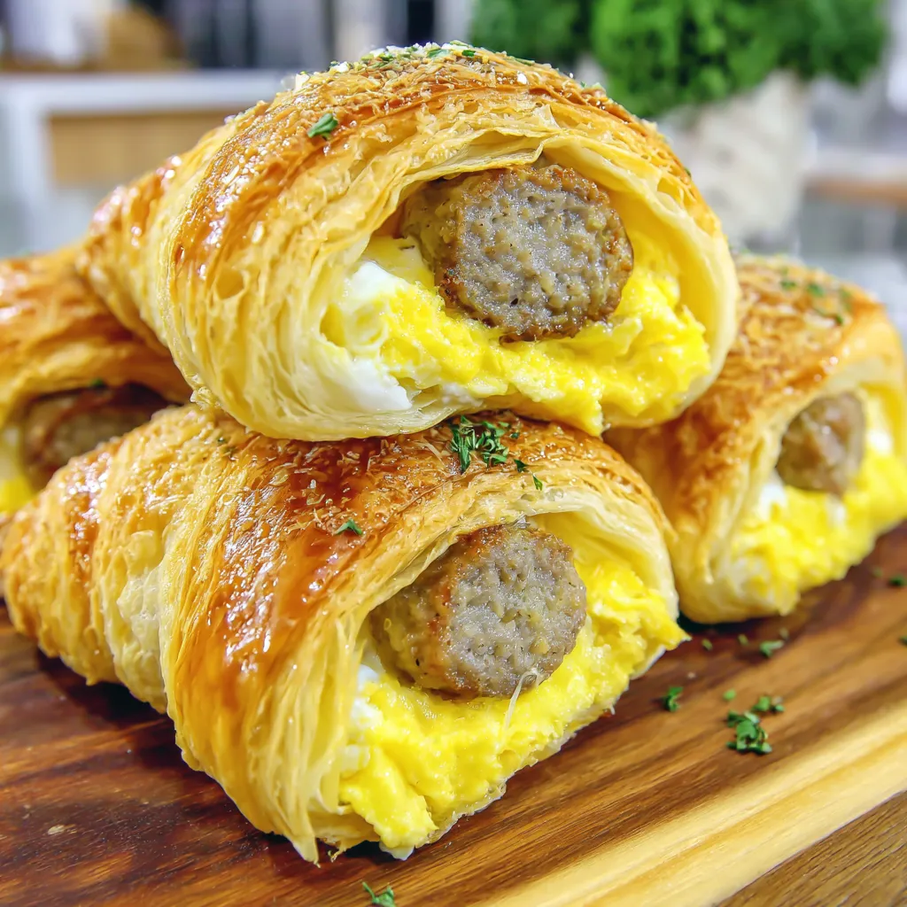 Crescent Breakfast Wraps
