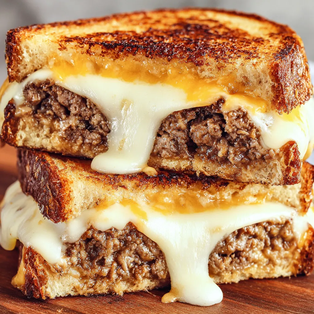 Mouthwatering Patty Melts & Tangy Sauce