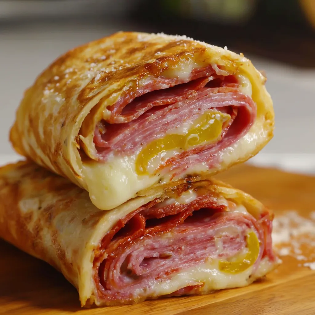 Tasty Air Fryer Hot Italian Wraps