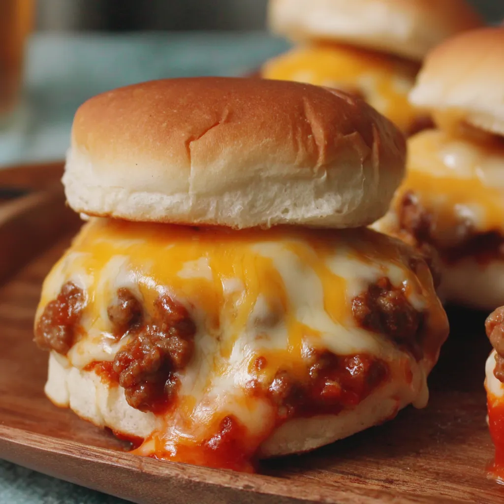Comforting Old School Pizza Burgers