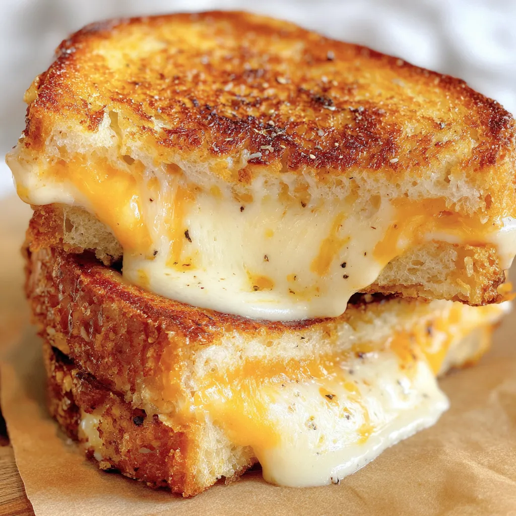 Crispy Air Fryer Grilled Cheese
