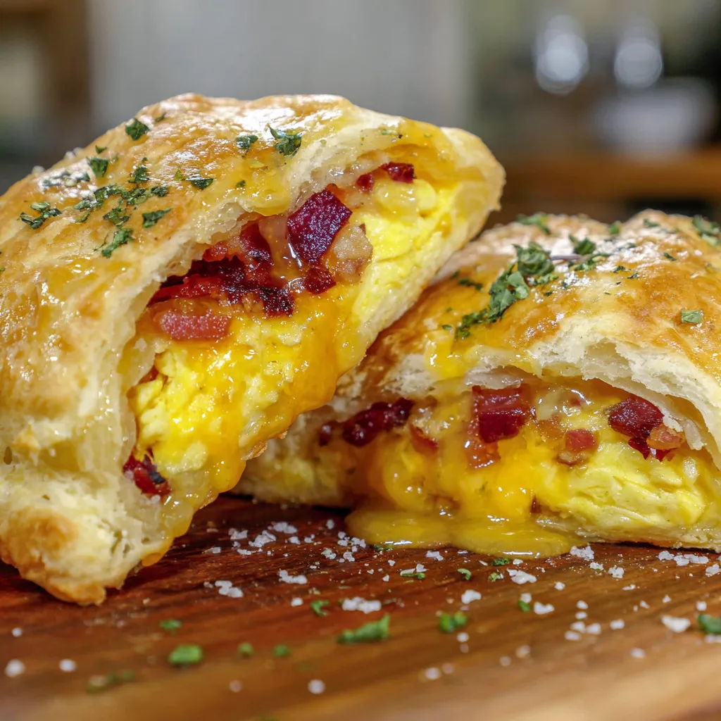 Golden, flaky breakfast hand pies
