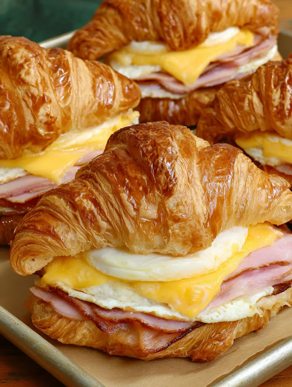 Croissant Breakfast Sandwich