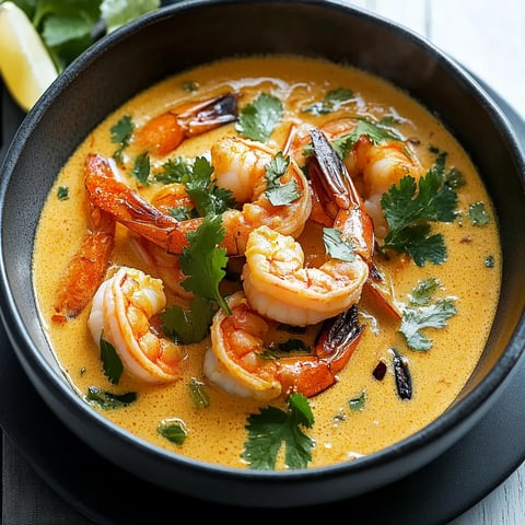 Coconut Shrimp Thai Soup Bowl
