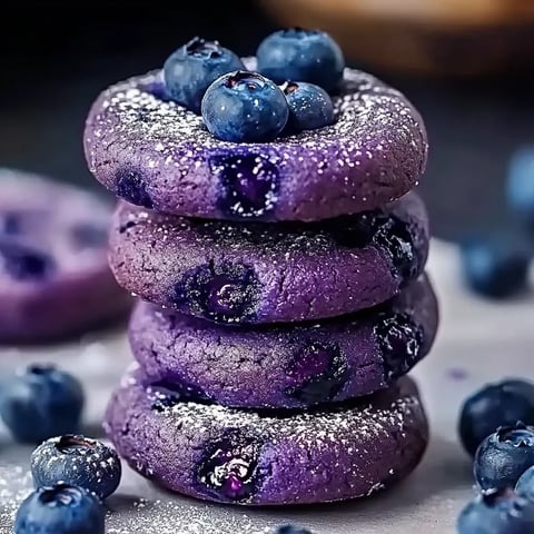Delightful Blueberry Cookies