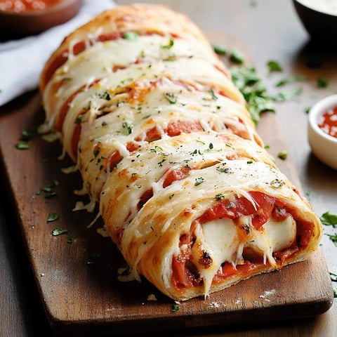 Tasty Stromboli Dinner