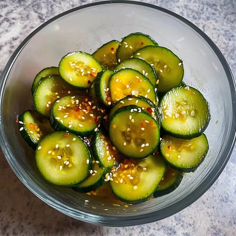 Refreshing Asian Cucumber Dish
