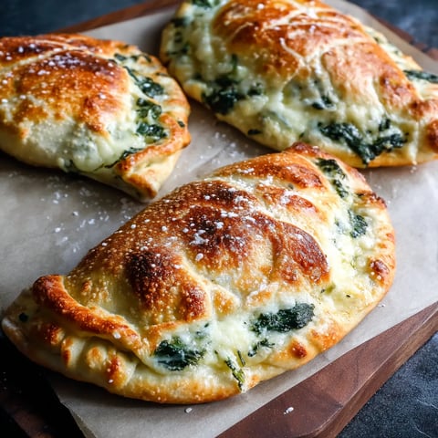 Spinach and Cheese Pockets