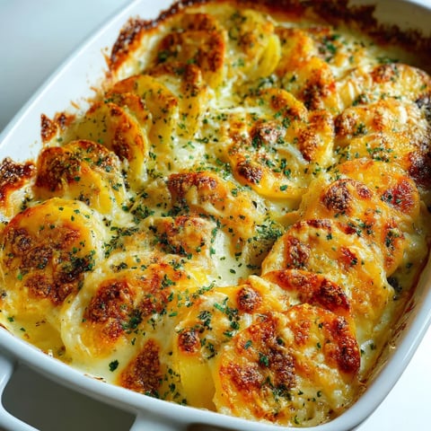 Cheesy Potato Layers