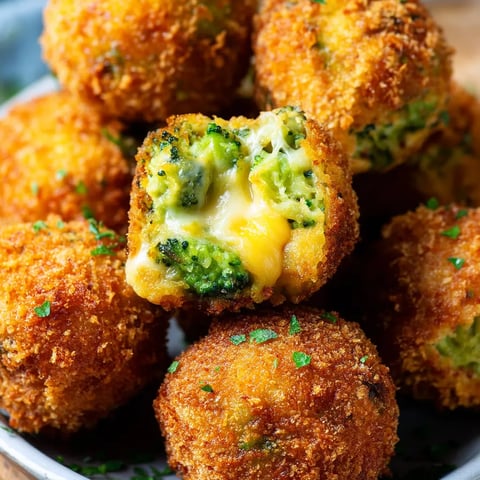 Cheesy Broccoli Snacks